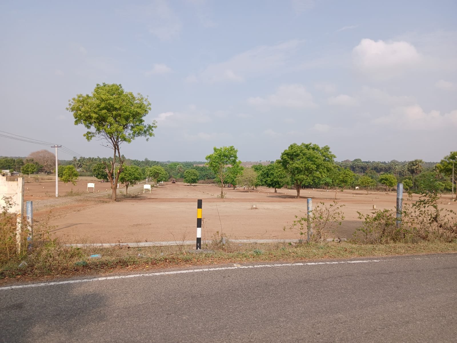 Land for sale in Trichy in a clearly developed area